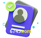 Tornar-se um membro do 6745.com é muito simples